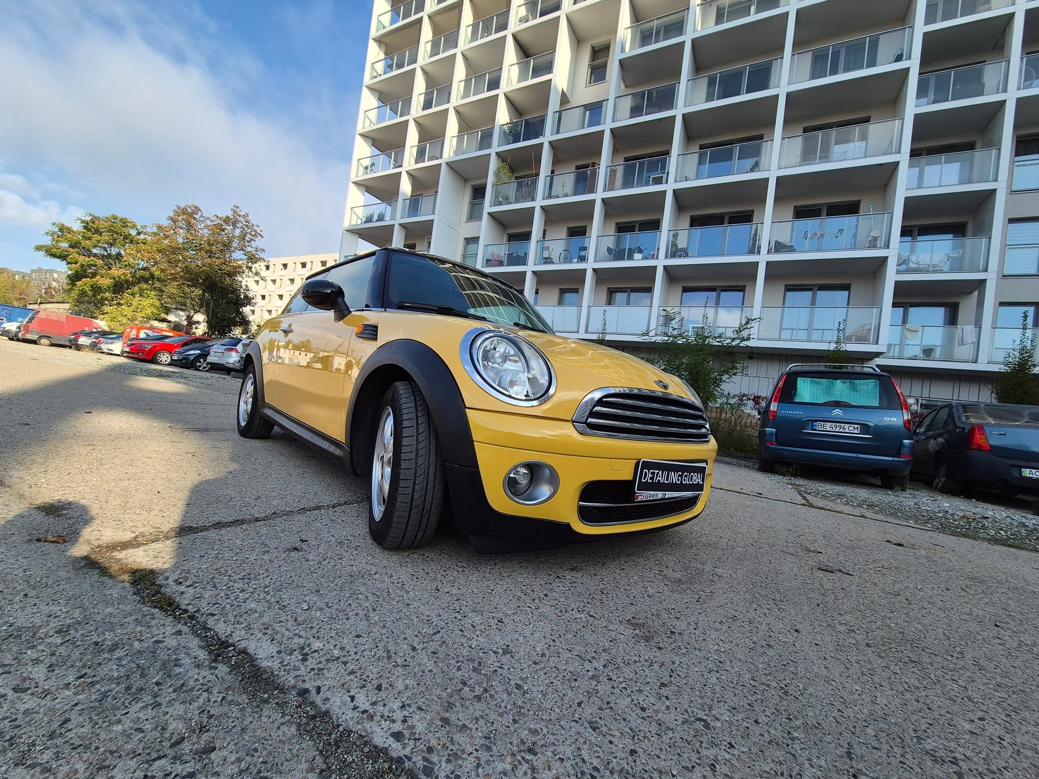 Czarne Audi po detailingu
